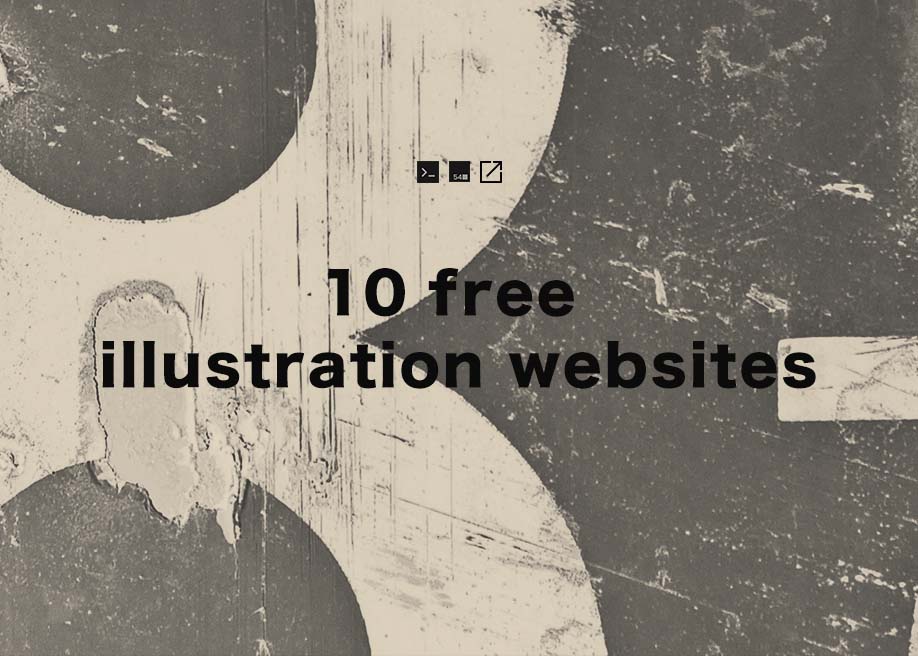 10 free illustration websites